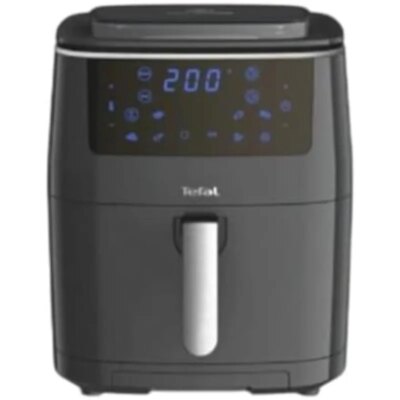 Easy Fry 3-in-1 XXL Digital Air Fryer, Grill and Steamer 6.2L Capacity 7 Programs inc Dehydrator Black FW201, 1700 W