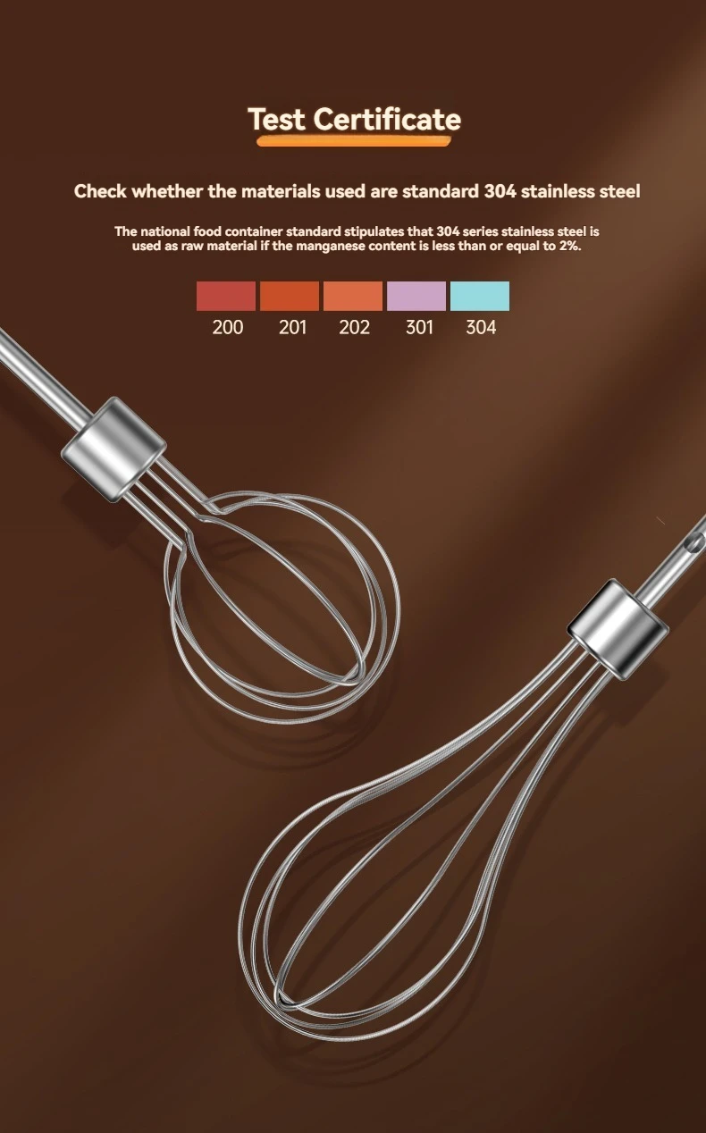 Modern Minimalist Home Electric Hand Mixer: High-Speed Egg Beater, Coffee Milk Frother & Cake Baking Tool with Built-in Battery