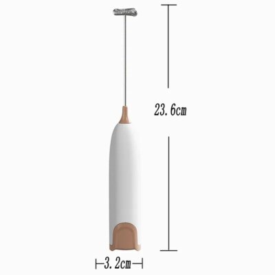Mini Milk Frother Handheld Foam Maker For Lattes Whisk Coffee Cappuccino Frappe Matcha Hot Chocolate Egg Beater Drink Mixer - Image 6