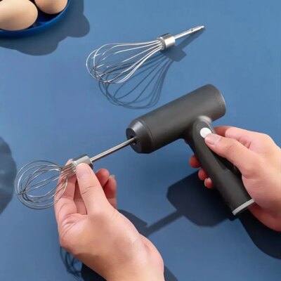 Cake Cream Whipper Portable Electric Food Mixer USB Wireless Hand Blender Powerful Dough Egg Beater Baking Home Kitchen Tools - Image 5