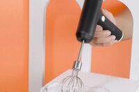 Cake Cream Whipper Portable Electric Food Mixer USB Wireless Hand Blender Powerful Dough Egg Beater Baking Home Kitchen Tools