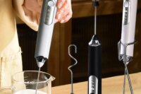 Wireless Electric Milk Frother Whisk Egg Beater USB Rechargeable Handheld Coffee Blender Milk Shaker Mixer Foamer Food Blender