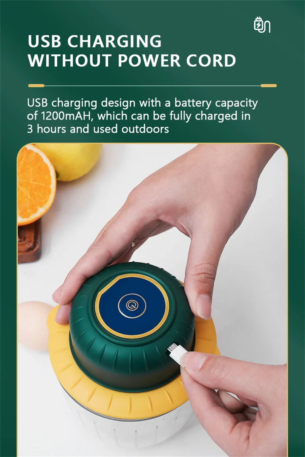 Electric Mixer Ultra-Large Capacity Whisk Egg Beater Control Kitchen Blender USB Wireless Kitchen Automatic Frother Foamer