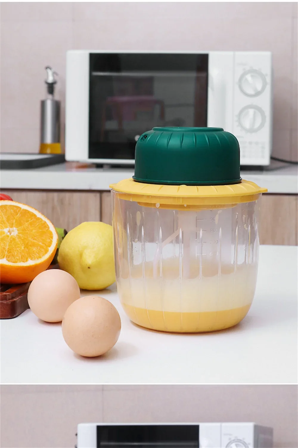 Electric Mixer Ultra-Large Capacity Whisk Egg Beater Control Kitchen Blender USB Wireless Kitchen Automatic Frother Foamer
