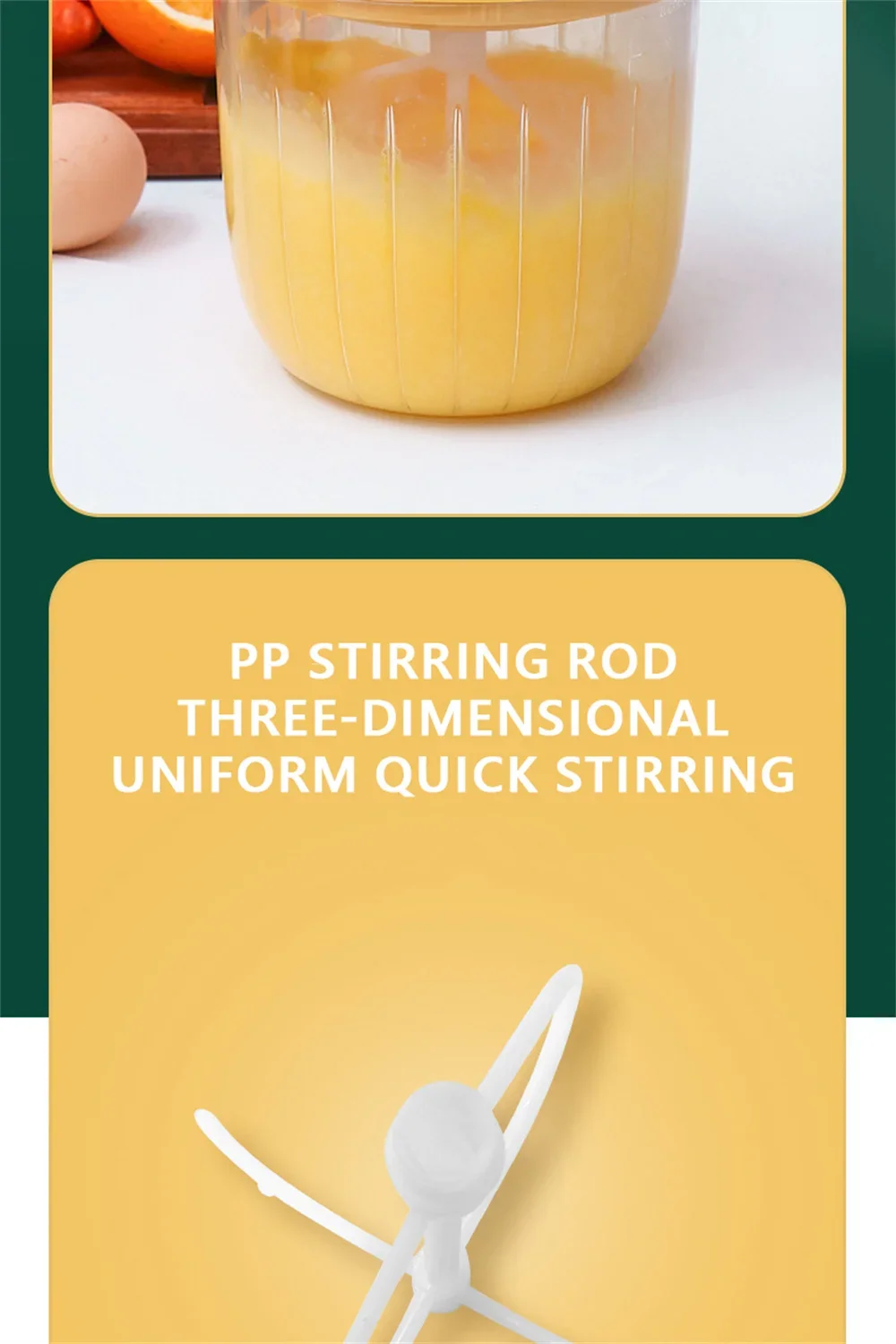 Electric Mixer Ultra-Large Capacity Whisk Egg Beater Control Kitchen Blender USB Wireless Kitchen Automatic Frother Foamer