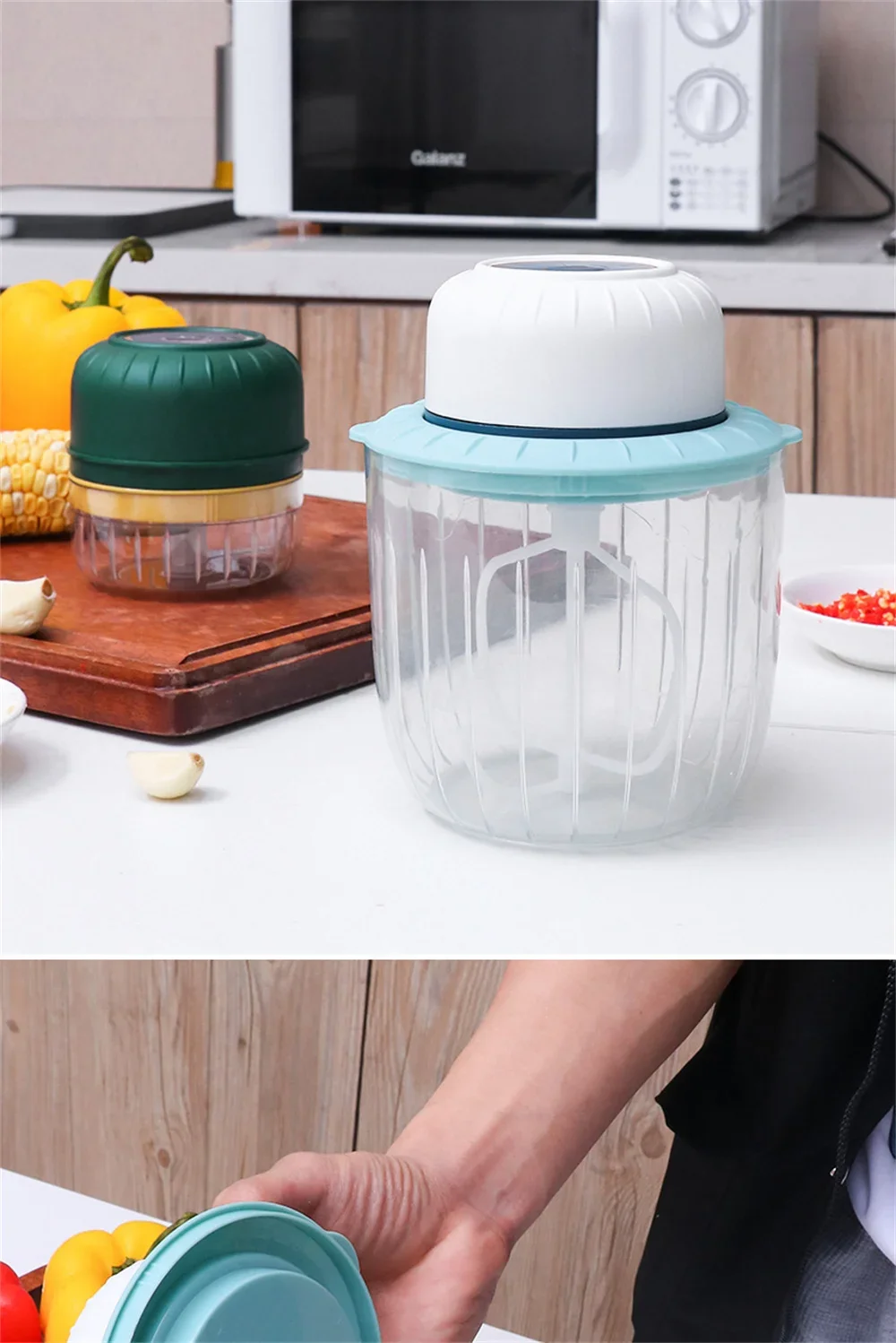 Electric Mixer Ultra-Large Capacity Whisk Egg Beater Control Kitchen Blender USB Wireless Kitchen Automatic Frother Foamer