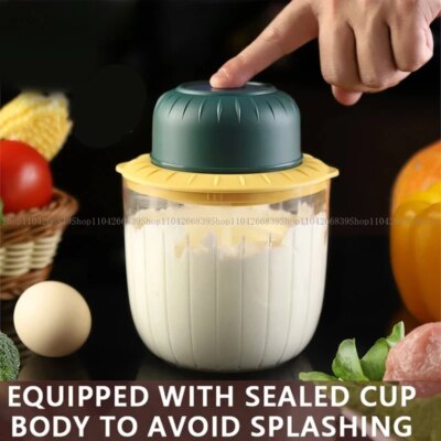 Electric Mixer Ultra-Large Capacity Whisk Egg Beater Control Kitchen Blender USB Wireless Kitchen Automatic Frother Foamer
