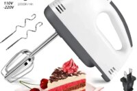 Hand Mixer Electric110v-220v Kitchen Mixers Household Automatic Mixer Egg White and Cream Beater for Baking Cake Egg Cream Food