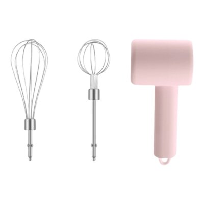 Cordless Wireless Stainless Steel Mixer with 3 Speed Electric Whisk Kitchen Tool D2RD