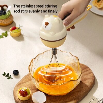 Handheld Whippers Electric Whisks Hand Mixers 3 Speed Cordless Hand Blenders Portable Baking Tool Easy to Clean D2RD - Image 2