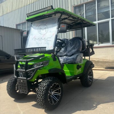 Luxurious Classic Scenic Mini Tourist Car 4-Seater Electric Golf Cart 72V Electric Shuttle Bus-Sightseeing Car - Image 4