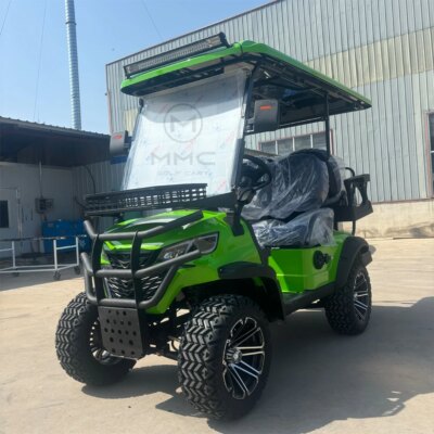 Luxurious Classic Scenic Mini Tourist Car 4-Seater Electric Golf Cart 72V Electric Shuttle Bus-Sightseeing Car