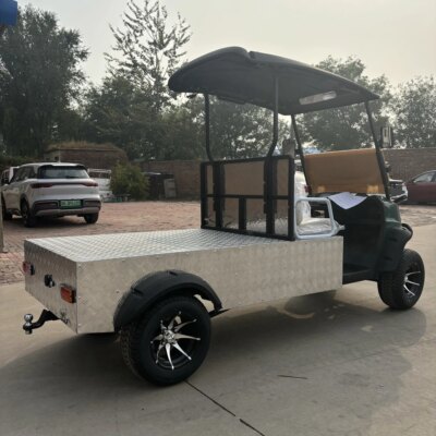Factory Sale High Performance Golf Carts Electric 4 Seat Tourist Bus  4 Wheels Brake 110v-240v Electric Golf Cart - Image 3