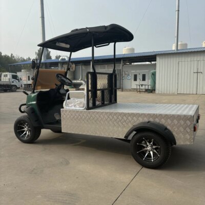 Factory Sale High Performance Golf Carts Electric 4 Seat Tourist Bus  4 Wheels Brake 110v-240v Electric Golf Cart