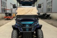 Reception Shuttle Electric Sightseeing Bus Off Road Buggy 72v Lithium Fast-Speed Golf Cart with New Custom Colors 2 4 6 8 Seat