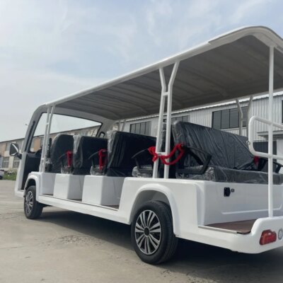 8 11 14 17 Seater Electric Minibus Wholesale City Vehicle Electric Bus For City Hotel School Shuttle - Image 2
