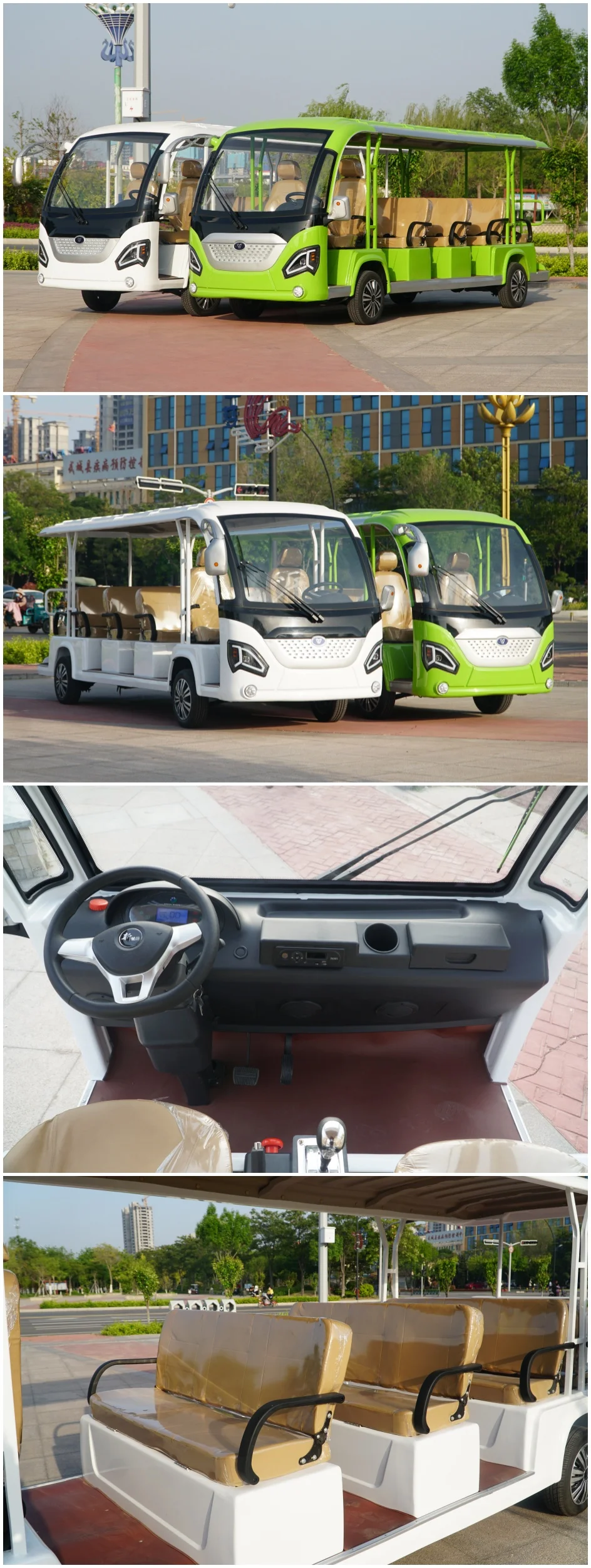 China Factory New Product 8 11 14 17 Seater Electric Minibus Wholesale City Vehicle Electric Bus For City Hotel School Shuttle
