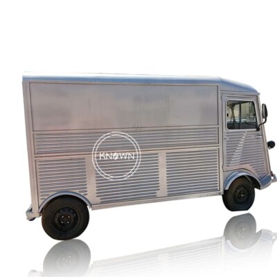 Electric Drive Concession Restaurant Coffee Vending Cart Food Bus Catering Car New Style Citroen Food Truck Trailer With Kitchen - Image 3