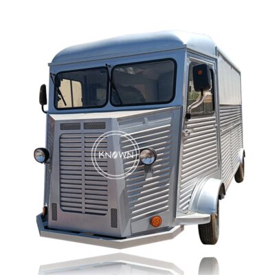 Electric Drive Concession Restaurant Coffee Vending Cart Food Bus Catering Car New Style Citroen Food Truck Trailer With Kitchen