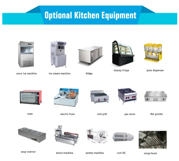 Electric Street Mobile Food Truck Mobile Kitchen Modern Bus Fast Food Vending Kiosk Bubble Tea Ice Cream Coffee Cart For Sale
