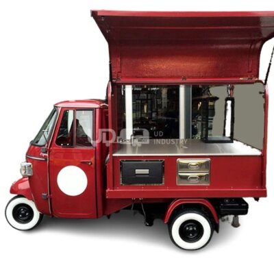 Urdream Piaggio Ape Mobile Bar Truck Party Bus Ice Cream Catering Mobile Food Truck For Wedding Mobile Bar Truck - Image 5