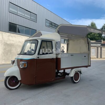 Urdream Piaggio Ape Mobile Bar Truck Party Bus Ice Cream Catering Mobile Food Truck For Wedding Mobile Bar Truck - Image 2