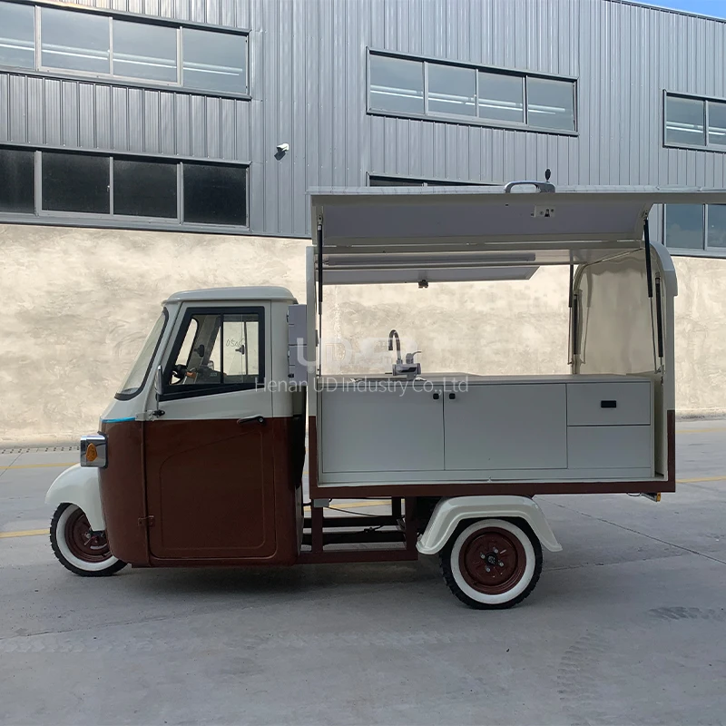Urdream Piaggio Ape Mobile Bar Truck Party Bus Ice Cream Catering Mobile Food Truck For Wedding Mobile Bar Truck
