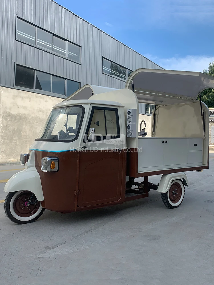 Urdream Piaggio Ape Mobile Bar Truck Party Bus Ice Cream Catering Mobile Food Truck For Wedding Mobile Bar Truck