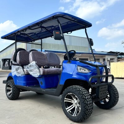 MMC Lithium Battery Lifted Golf Utility Buggy Hunting Cart 30% Climbing Capacity Off Road Tire Tourist Bus  Electric Golf Cart - Image 5