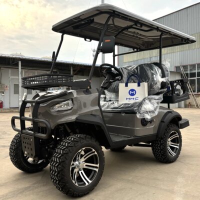 MMC Lithium Battery Lifted Golf Utility Buggy Hunting Cart 30% Climbing Capacity Off Road Tire Tourist Bus  Electric Golf Cart - Image 3