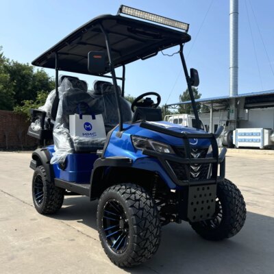 MMC Lithium Battery Lifted Golf Utility Buggy Hunting Cart 30% Climbing Capacity Off Road Tire Tourist Bus  Electric Golf Cart - Image 6