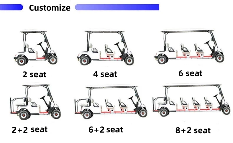 MMC Lithium Battery Lifted Golf Utility Buggy Hunting Cart 30% Climbing Capacity Off Road Tire Tourist Bus Electric Golf Cart MMC Lithium Battery Lifted Golf Utility Buggy Hunting Cart 30% Climbing Capacity Off Road Tire Tourist Bus Electric Golf Cart