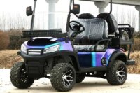 Heavy-Duty Electric Shuttle Bus for Resorts - 60km Range Eco-Friendly Luxury Electric Golf Cart Vehicle