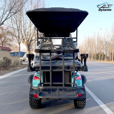Wholesale Best New 5KW AC Motor Electric Hunting Cart Golf Cart 48/60V Lithium Club Car Practical Adult Electric Sightseeing Bus - Image 3