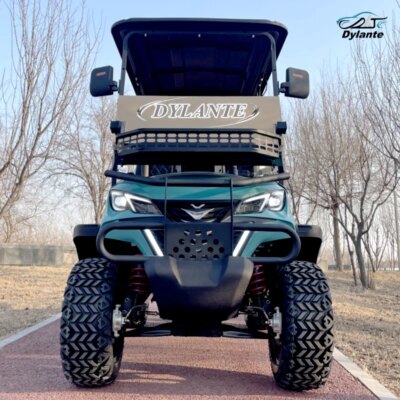 Wholesale Best New 5KW AC Motor Electric Hunting Cart Golf Cart 48/60V Lithium Club Car Practical Adult Electric Sightseeing Bus - Image 2