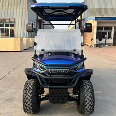 2025 Comfortable Driving Golf Cart Electric Golf Cart 6 Seater Factory 4+2 Seat Sightseeing Bus Club Cart Electric Golf Buggy - Image 4