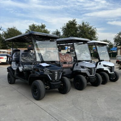 Club Car Golf Cart Electric Sightseeing Bus 4 Seater Honoured Guest Battery Operated Hunting Golf Cart