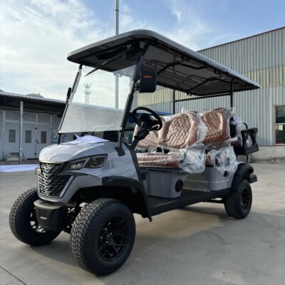 Club Car Golf Cart Electric Sightseeing Bus 4 Seater Honoured Guest Battery Operated Hunting Golf Cart - Image 6