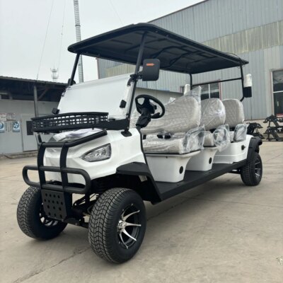 Club Car Golf Cart Electric Sightseeing Bus 4 Seater Honoured Guest Battery Operated Hunting Golf Cart - Image 5