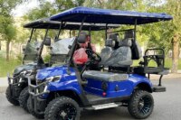 New Model Style 2/4/6 Seat Sightseeing Bus Club Cart Electric Golf Buggy Hunting Cart Custom Color Golf Buggy for Adults