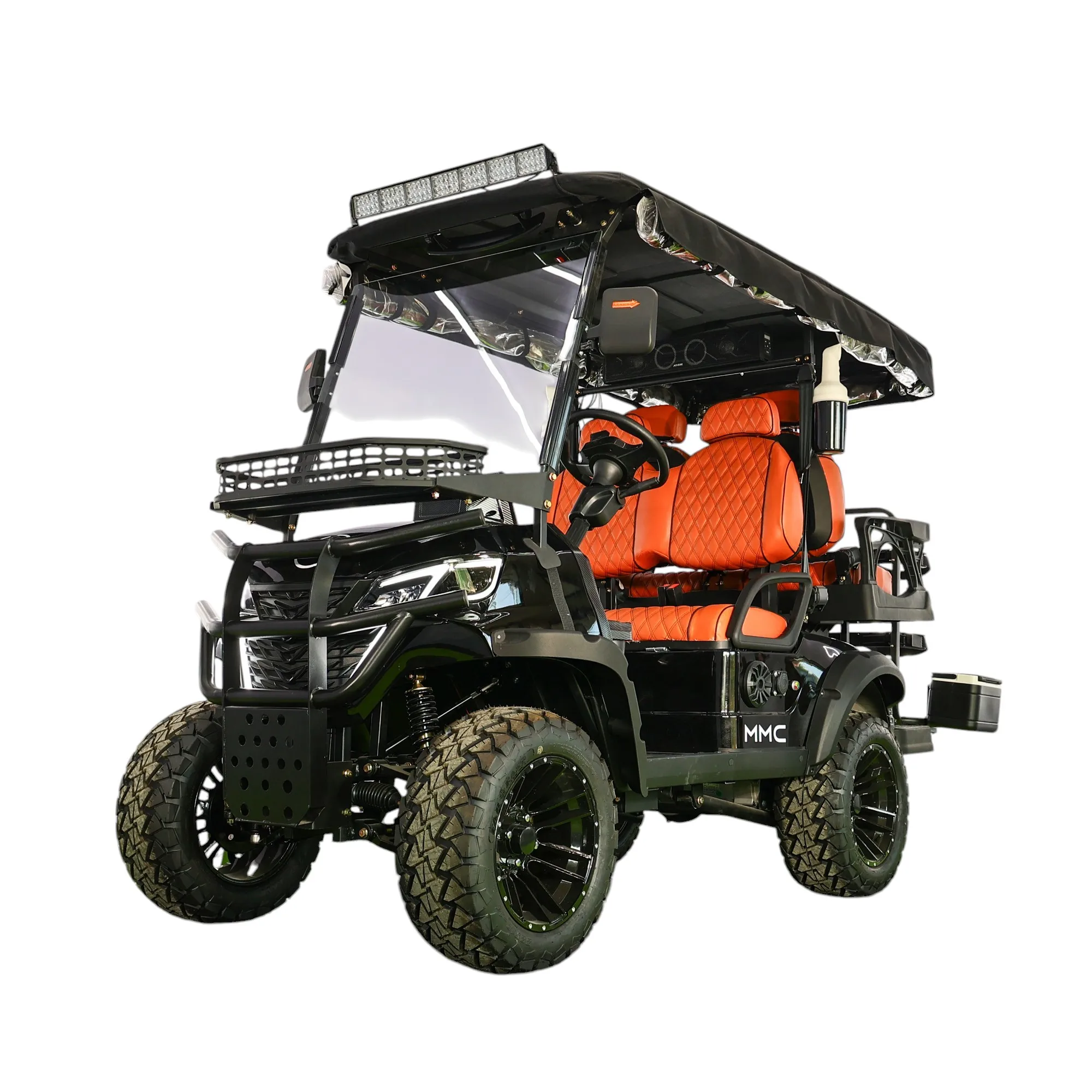 2024 New Design 2 4 6 8 Seats Electric Shuttle Bus Customized Hotel Airport Electric Car 6 Seater Golf Cart for Sale