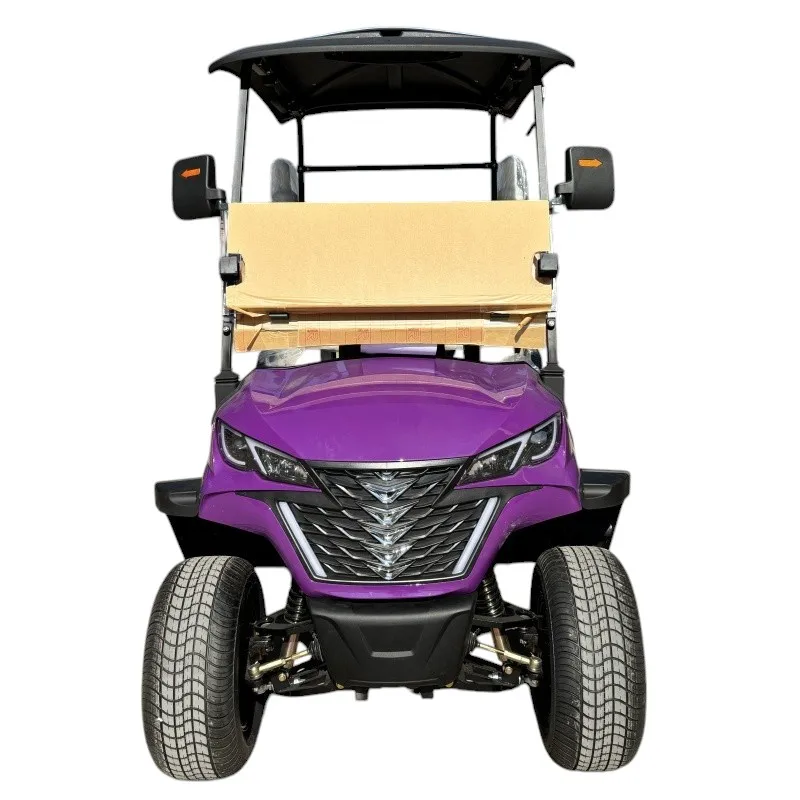 2024 New Design 2 4 6 8 Seats Electric Shuttle Bus Customized Hotel Airport Electric Car 6 Seater Golf Cart for Sale