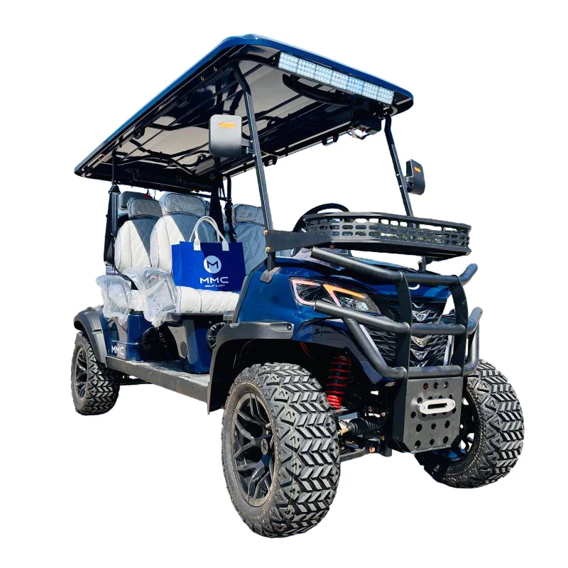 2024 New Design 2 4 6 8 Seats Electric Shuttle Bus Customized Hotel Airport Electric Car 6 Seater Golf Cart for Sale