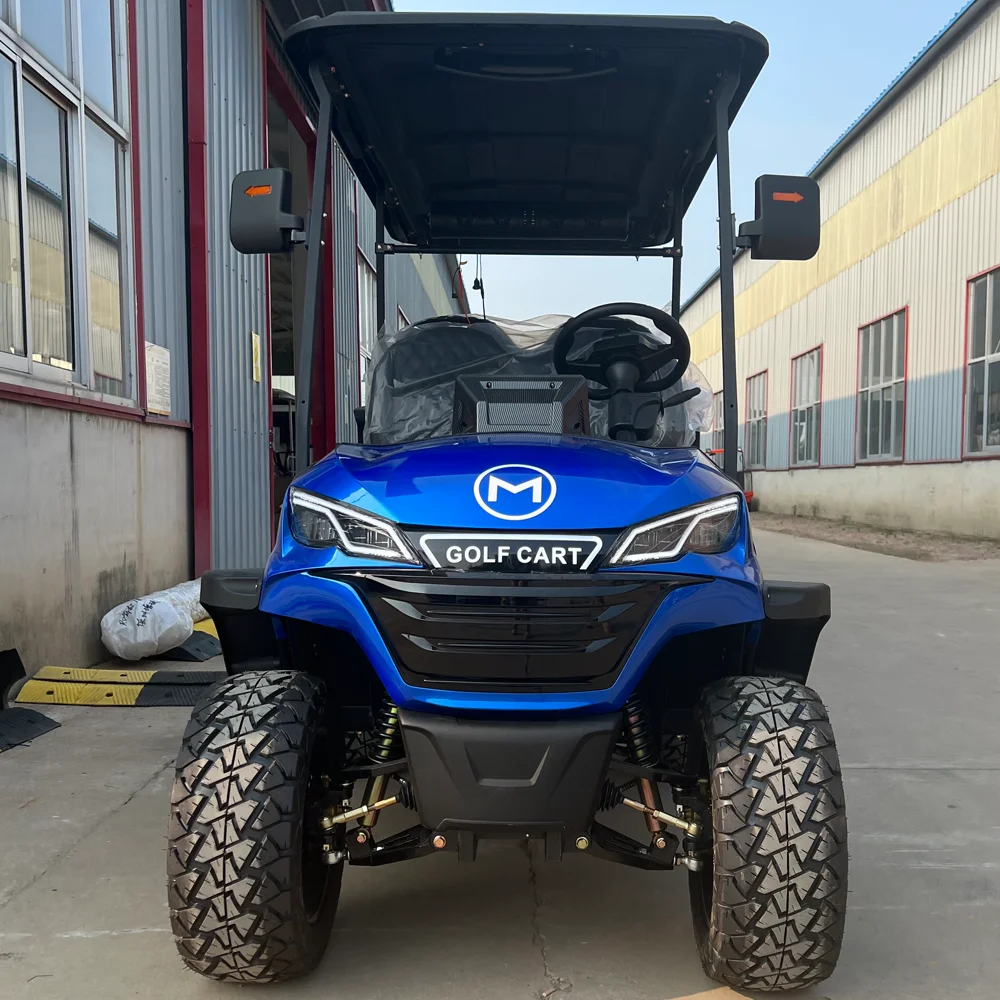 Quality Mobility Scooter Club Car 2 Seats Electric Golf Buggy 5000w Motor off Road Golf Carts with Storage Box