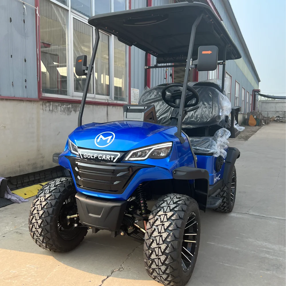 Quality Mobility Scooter Club Car 2 Seats Electric Golf Buggy 5000w Motor off Road Golf Carts with Storage Box