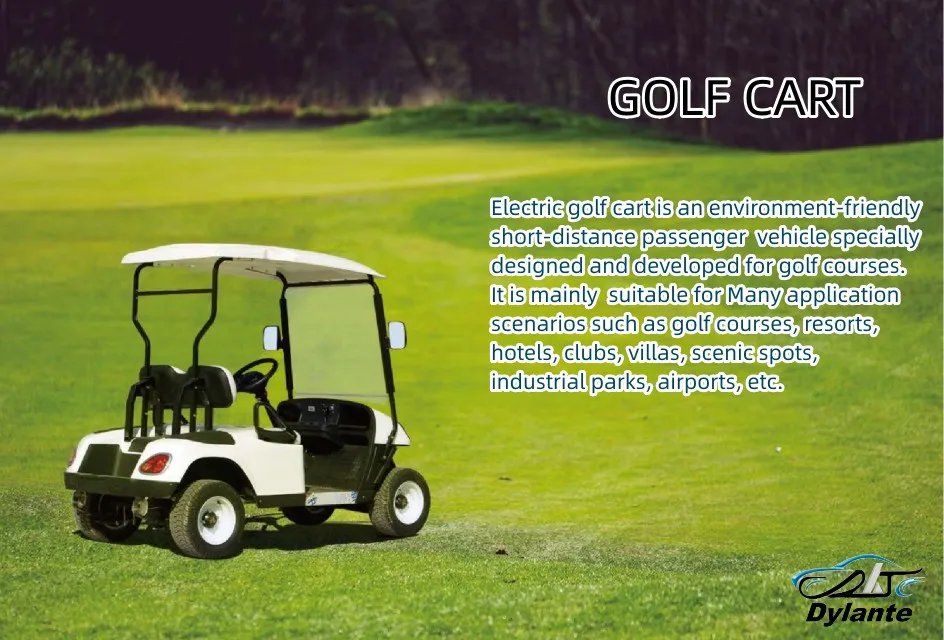 EU CE 48v 60v 72v Lithium Battery Fast Brand New Powerful 4 Wheel Club Car Golf Cart With Solar Panel