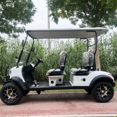 2025 New Tourist Golf Carts Four-Whee 4 Seat 48V 72V Vehicle Street Legal Electric Golf Cart 6 Seater Lithium Battery Golf Car - Image 5