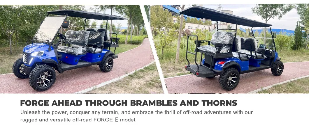 Electric Golf Cart 4-Seater Electric Golf Trolley Sightseeing City Electric Cart With Double Wishbone Independent Suspension Electric Golf Cart 4-Seater Electric Golf Trolley Sightseeing City Electric Cart With Double Wishbone Independent Suspension
