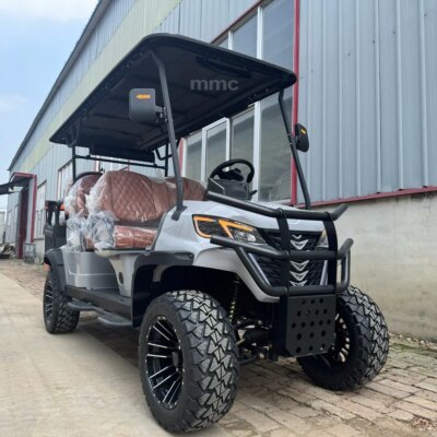 Cheap 4 Person 72v electric lifted golf cart UTV off road buggy vehicles street legal Golf Cart - Image 2