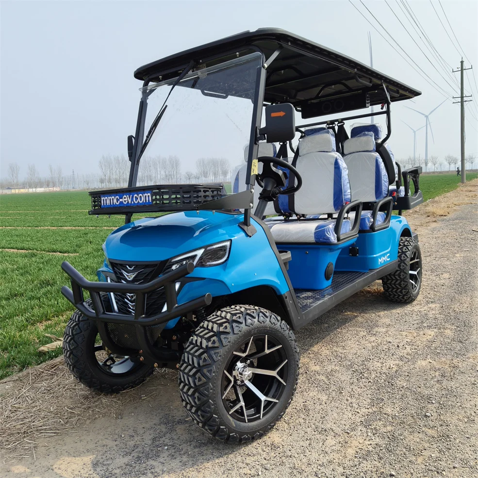 Cheap 4 Person 72v electric lifted golf cart UTV off road buggy vehicles street legal Golf Cart